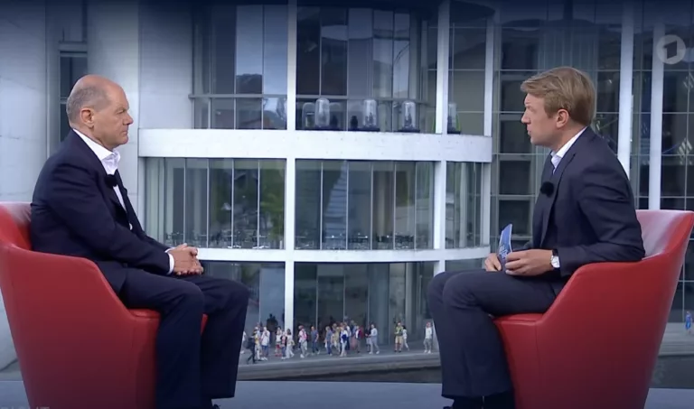 Olaf Scholz im Sommerinterview